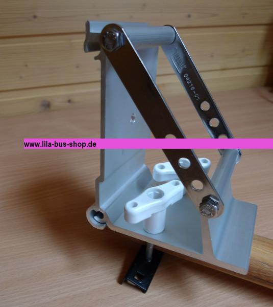 Komplettset Markise Fiamma F43van, Montage am Dachträger mit Adapter #98655-310